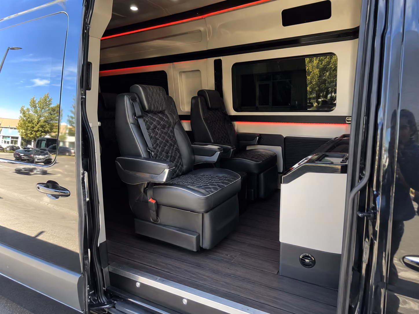cranston prom transportation onboard seating