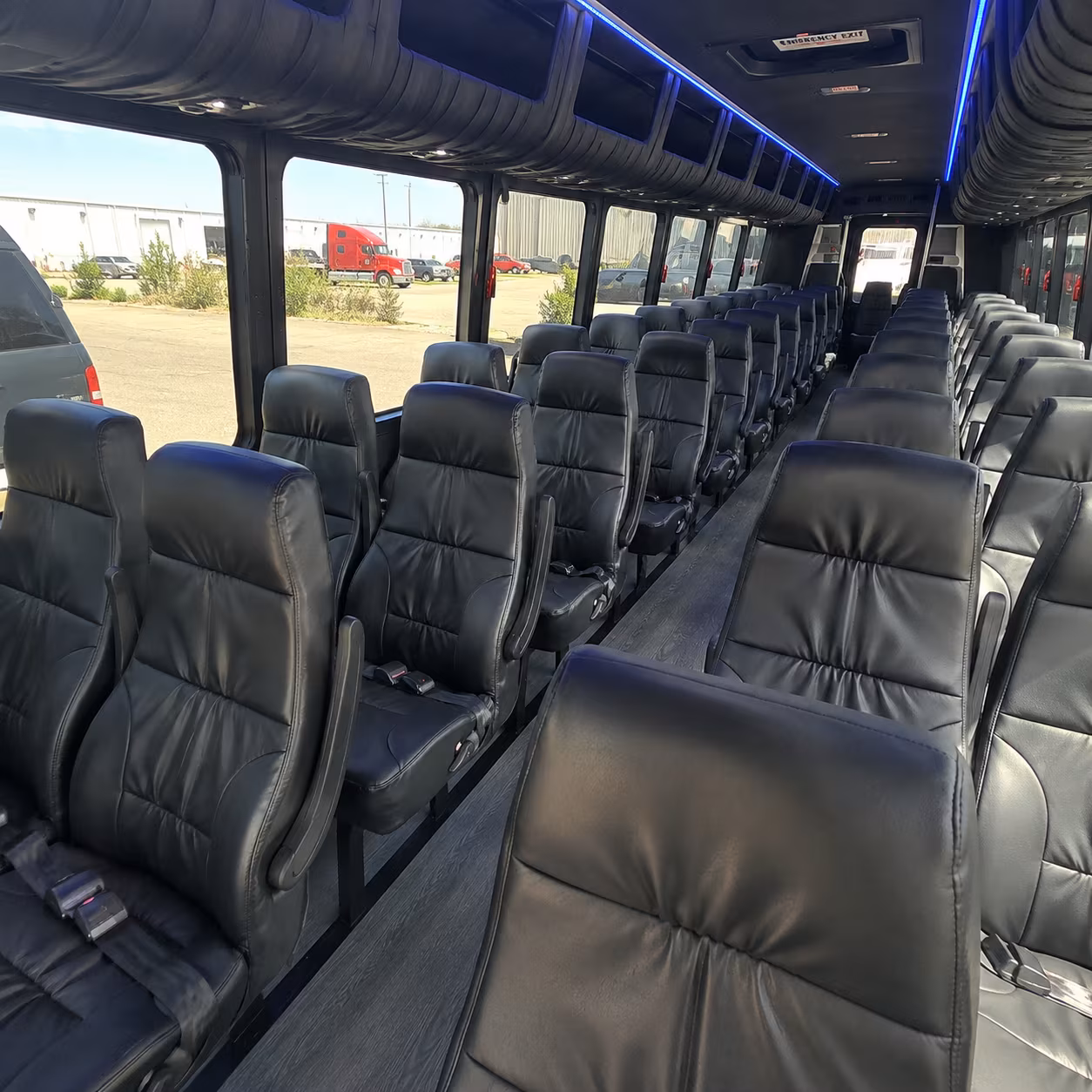 cranston sporting event transportation onboard seating